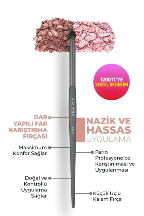 برس سایهزن باریک Alix Avien - Pencil Brush AA202