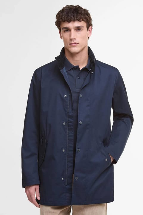 کاپشن ضدآب Barbour Chelsea NY71 سرمه‌ای