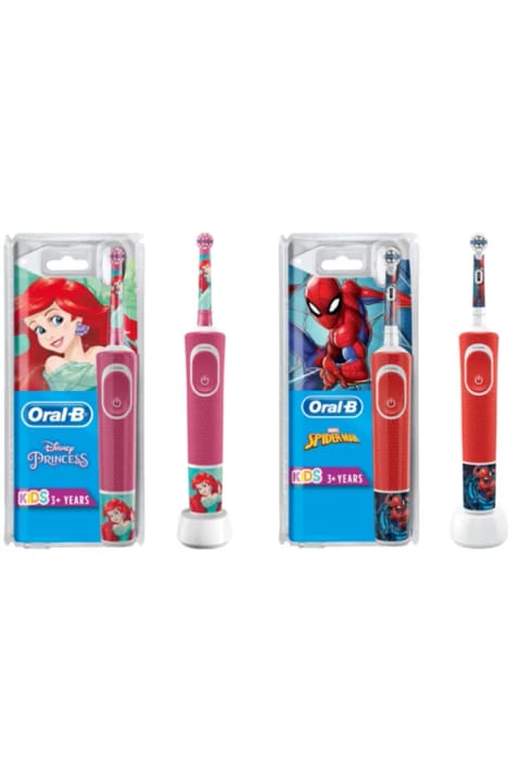 Oral-B مسواک برقی D100 مخصوص کودکان Princess و Spiderman