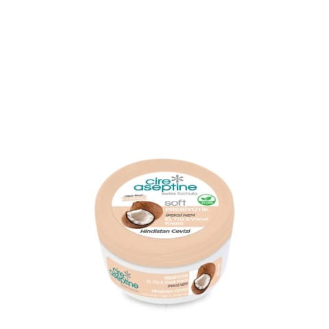 Cire Aseptine Soft کرم مرطوبکننده دست، بدن و صورت با نارگیل و پروبیوتیک ۳۰ میلیلیتر