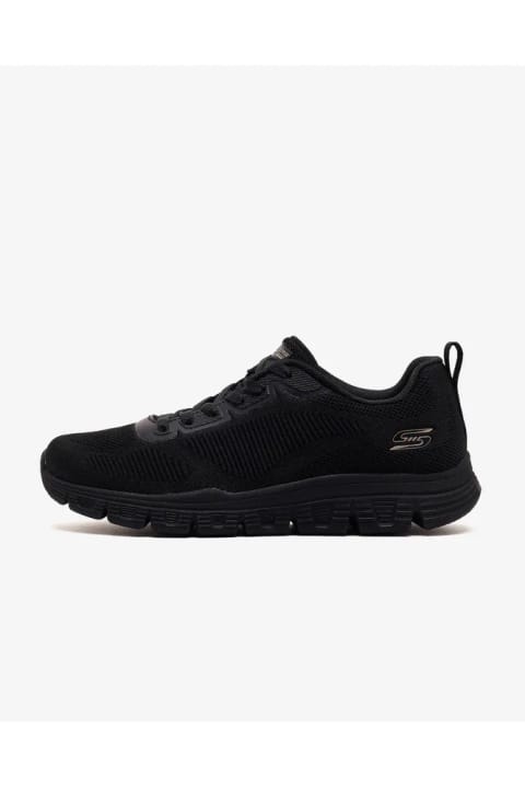 SKECHERS BOBS B-LITE زنانه مشکی اسپرت کفش 117700 BBK