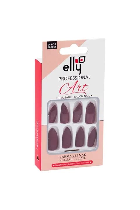 ناخن مصنوعی Elly مدل ELLYNAIL0079 بسته ۲۴ عددی