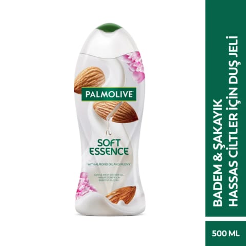 Palmolive Soft Essence ژل دوش بادام و گل صدتولایی 500 میلی‌لیتر