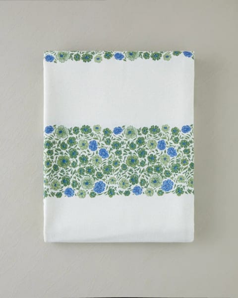 پیکه یک نفره پنبه‌ای چاپی Forest Blossom 150x220 سانتی‌متر سبز