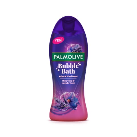 پالمولیو Bubble Bath ژل حمام و دوش با رایحه یلانگ یلانگ و اسطوخودوس 500 میلی‌لیتر