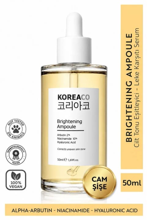 آمپول روشنکننده ضدلک و یکنواختکننده رنگ پوست KOREACO