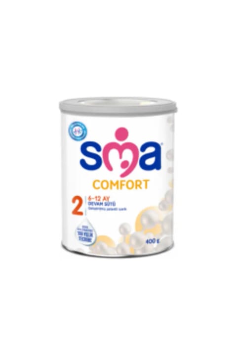 SMA Comfort 2 شیر خشک ادامه نوزاد ۶ تا ۱۲ ماه ۴۰۰ گرم