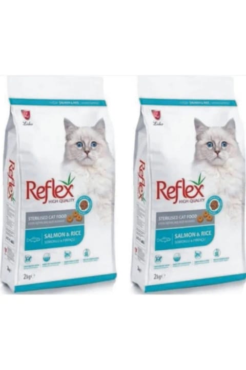 Reflex غذای گربه عقیم‌شده با سالمون و برنج ۲×۲ کیلوگرم