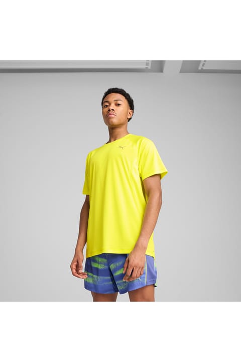 تیشرت مردانه زرد Puma Run Velocity (Poly)