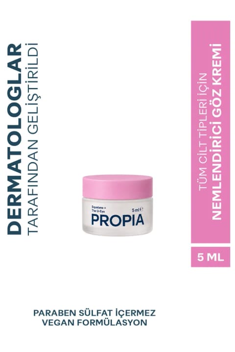 Propia Squalane+ The U-Eye | مرطوبکننده و روشنکننده دور چشم با اسکوالان مشتق از نیشکر