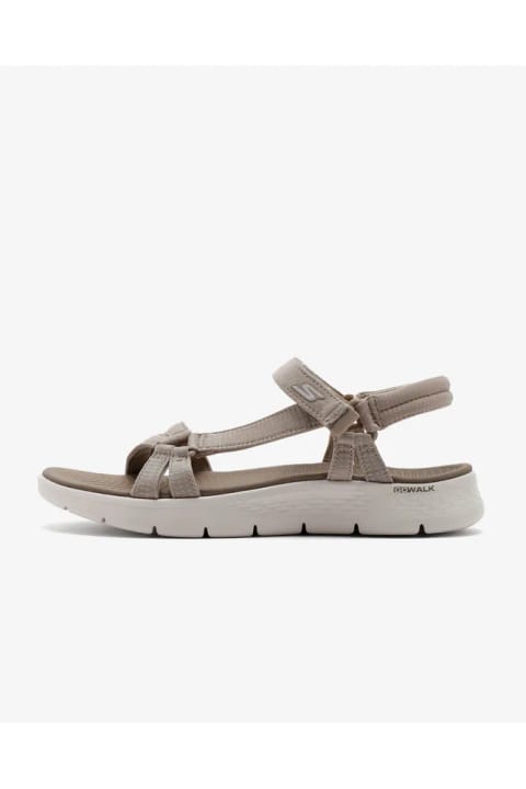 SKECHERS GO WALK FLEX SANDAL - SUBLİME زنانه صندل بژ 141451 TPE