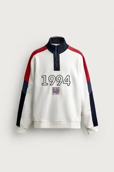 ABD 94 FIFA DÜNYA KUPASI™ FIFA CLASSICS سویشرت یقه‌دار زیپ‌دار
