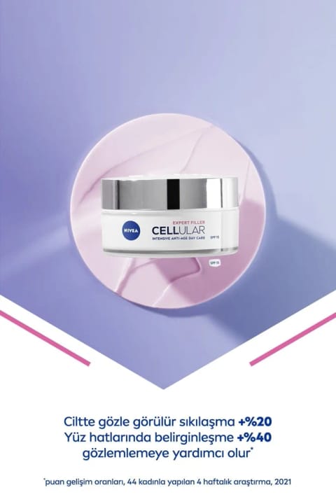 NIVEA Cellular Expert Filler کرم روز ضد پیری سفتکننده SPF