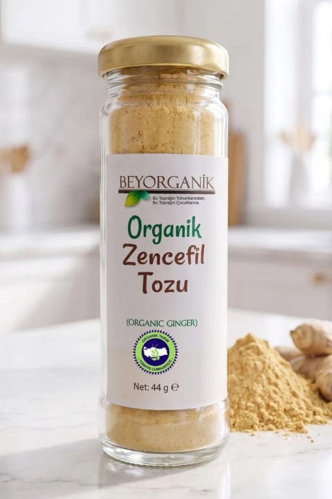 BEYORGANİK ارگانیک زنجبیل (پودر شده)