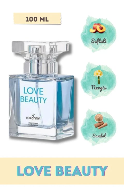 Roxanne Love Beauty ادوپرفیوم زنانه ۱۰۰ میلیلیتر - 8697702894086