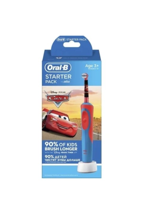 Oral-B استارتر پک دیزنی کارز مسواک شارژی کودک با هد یدکی 42102