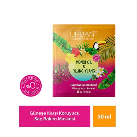 Urban Care ماسک مو قبل از دوش با مونوی و ایلانگ ایلانگ ۵۰ میلیلیتر