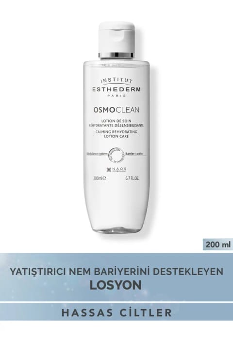 Institut Esthederm Osmoclean Calming Rehydrating Lotion Care لوسیون تسکیندهنده و آبرسان
