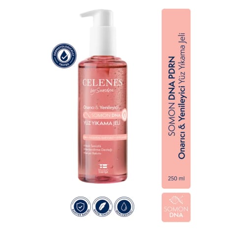 Celenes ژل شستشوی صورت Somon DNA ۲۵۰ میلی‌لیتر