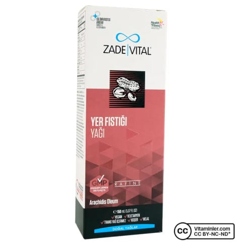 Zade Vital روغن بادام زمینی 150 میلیلیتر
