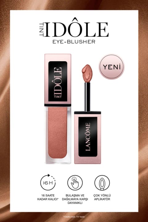 Lancome Idole Tint سایه چشم و رژگونه مایع چندکاره 03 - Hot Lava