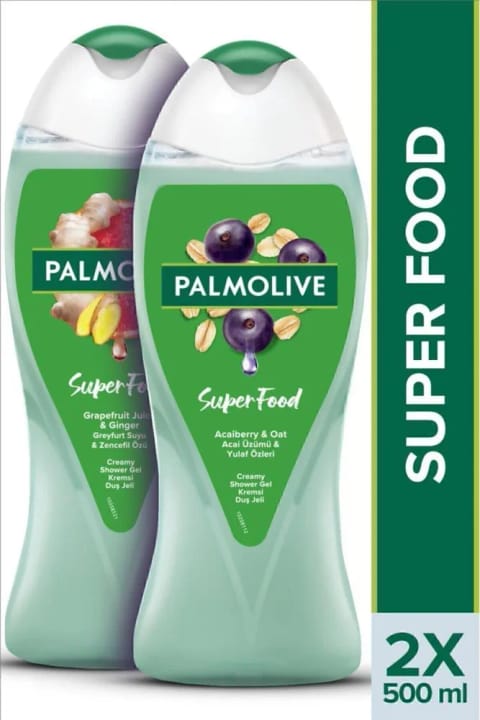 Palmolive Super Food گریپفروت و زنجبیل و Super Food آکای و انگور و ...