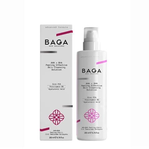 Baga AHA+BHA لایهبردار شادابکننده و سفتکننده منافذ پوست ۲۰۰ میلیلیتر
