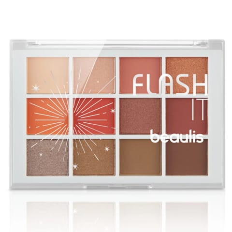 پالت سایه چشم Beaulis Flash It 12 رنگ 208 On The Nature