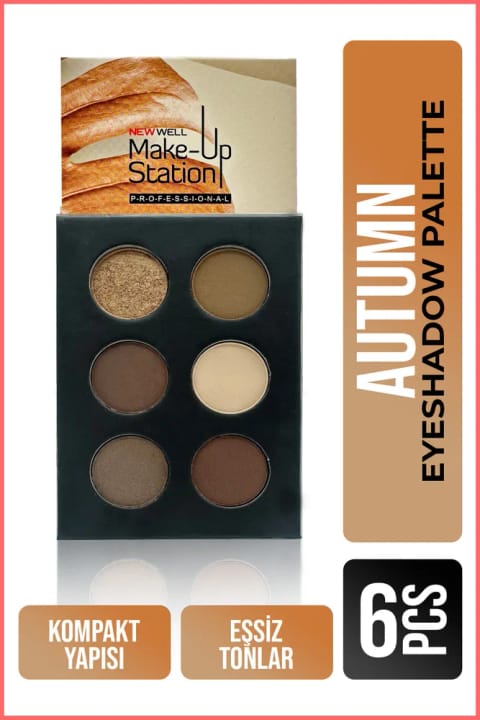 پالت سایه چشم نیوول Make Up Station Autumn
