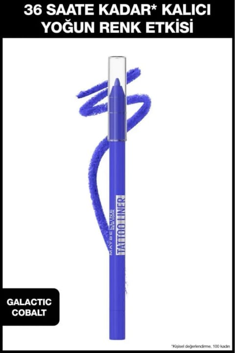 Maybelline New York Tattoo Liner ژل خط چشم - Galatic Cobalt - سرمهای