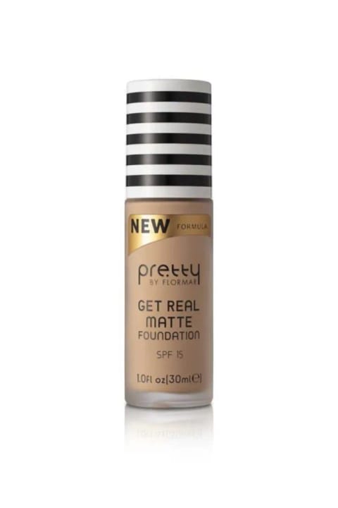 فونداسیون مات بیژ Flormar Pretty By Flormar Get Real Matte Beige 006
