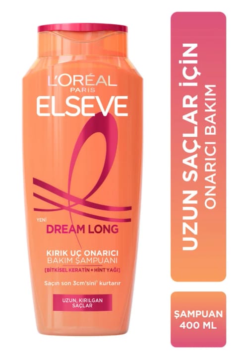 Elseve Dream Long شامپو ترمیمکننده موخوره ۴۰۰ میلیلیتر