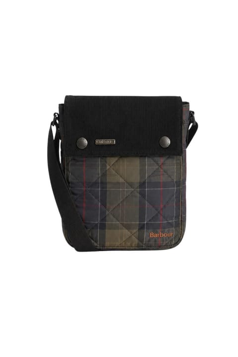 کیف کراسبادی Barbour Tartan Liddesdale TN43 Shadow Classic Tartan