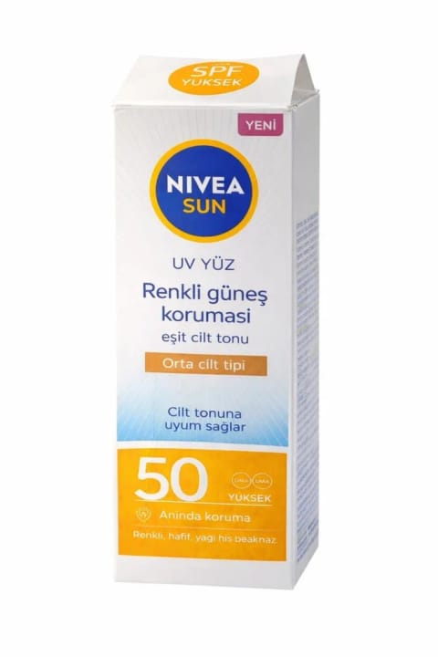 NIVEA UV BB کرم صورت SPF 50+، 50 میلیلیتر