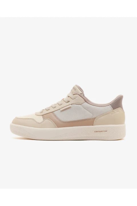 SKECHERS ARCH FIT COURT BREAK کفش اسپرت مردانه طبیعی 183402 NAT