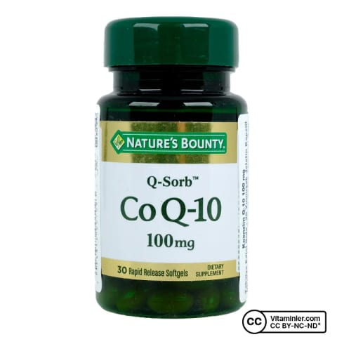 Nature's Bounty CoQ-10 Plus (Q-Sorb) 100 میلی‌گرم 30 کپسول