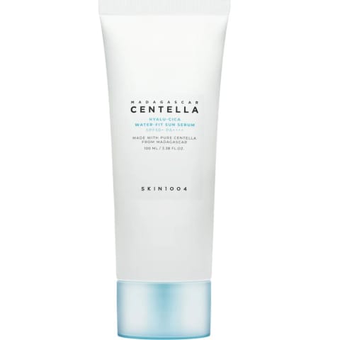 Skin1004 ماداگاسکار سنتلا Hyalu-Cica ضدآفتاب آبی SPF50+ PA++++ حجم 100 میلی‌لیتر