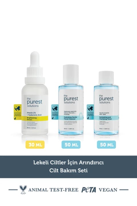 ست مراقبت از پوست ضد لک The Purest Solutions