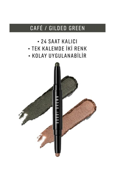 سایه چشم کرمی دوطرفه BOBBI BROWN - رنگ Café/Gilded