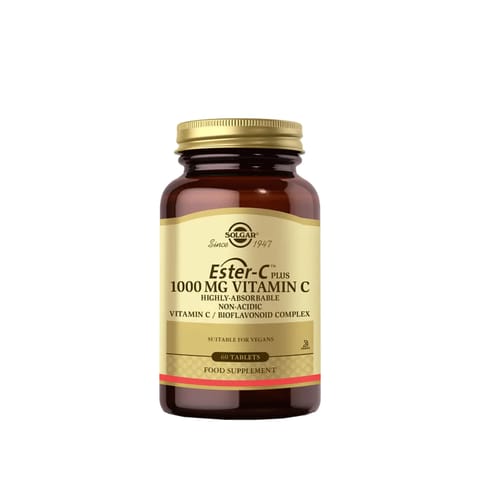 Solgar Ester-C Plus 1000 mg Vitamin C 60 Tablet