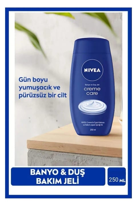 شامپو بدن و ژل دوش NIVEA Creme Care 500 میلیلیتر