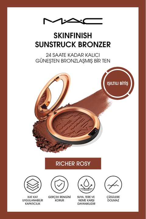 برنزر M.A.C Skinfinish Sunstruck - Radiant Richer Rosy