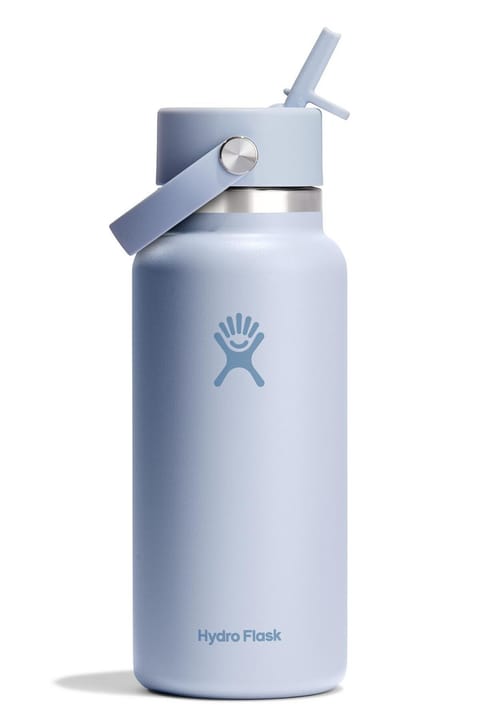 فلاسک Hydro Flask با درب پهن نی‌دار 946 ml (32 Oz) - آبی Surf