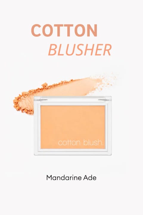 Missha رژگونه کرکی با بافت نرم و قابل پخش آسان (Mandarine Ade)
