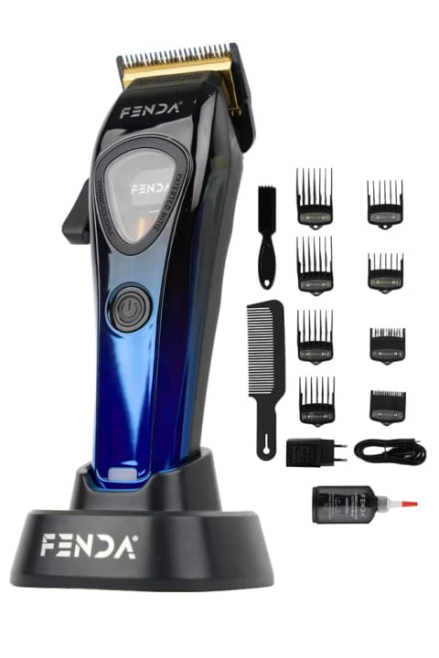 ماشین اصلاح مو حرفه‌ای Fenda آبی FNDSACKS0007BLUE