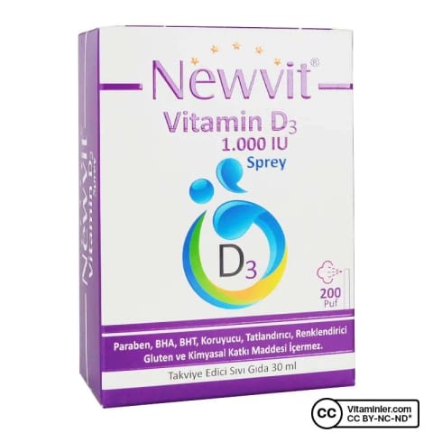 نیوویت ویتامین D3 1000 IU 30 میلیلیتر