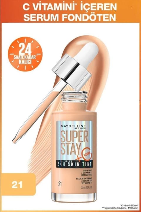 Maybelline New York Super Stay Skin Tint فونداسیون - 21