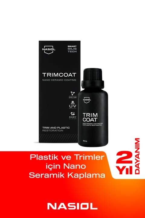 Nasiol Trimcoat نانو سرامیک بازسازی‌کننده، ترمیم‌کننده و محافظ پلاستیک خودرو