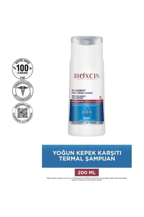 Bioxcin شامپو ضد شوره شدید Aquathermal Ds 200 میلیلیتر