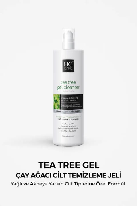 HC Care ژل پاکسازی پوست چای درخت